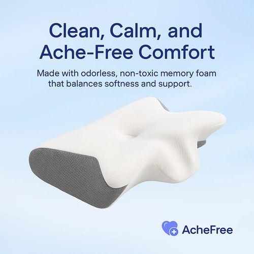 AcheFree™ Ergonomic Butterfly Pillow
