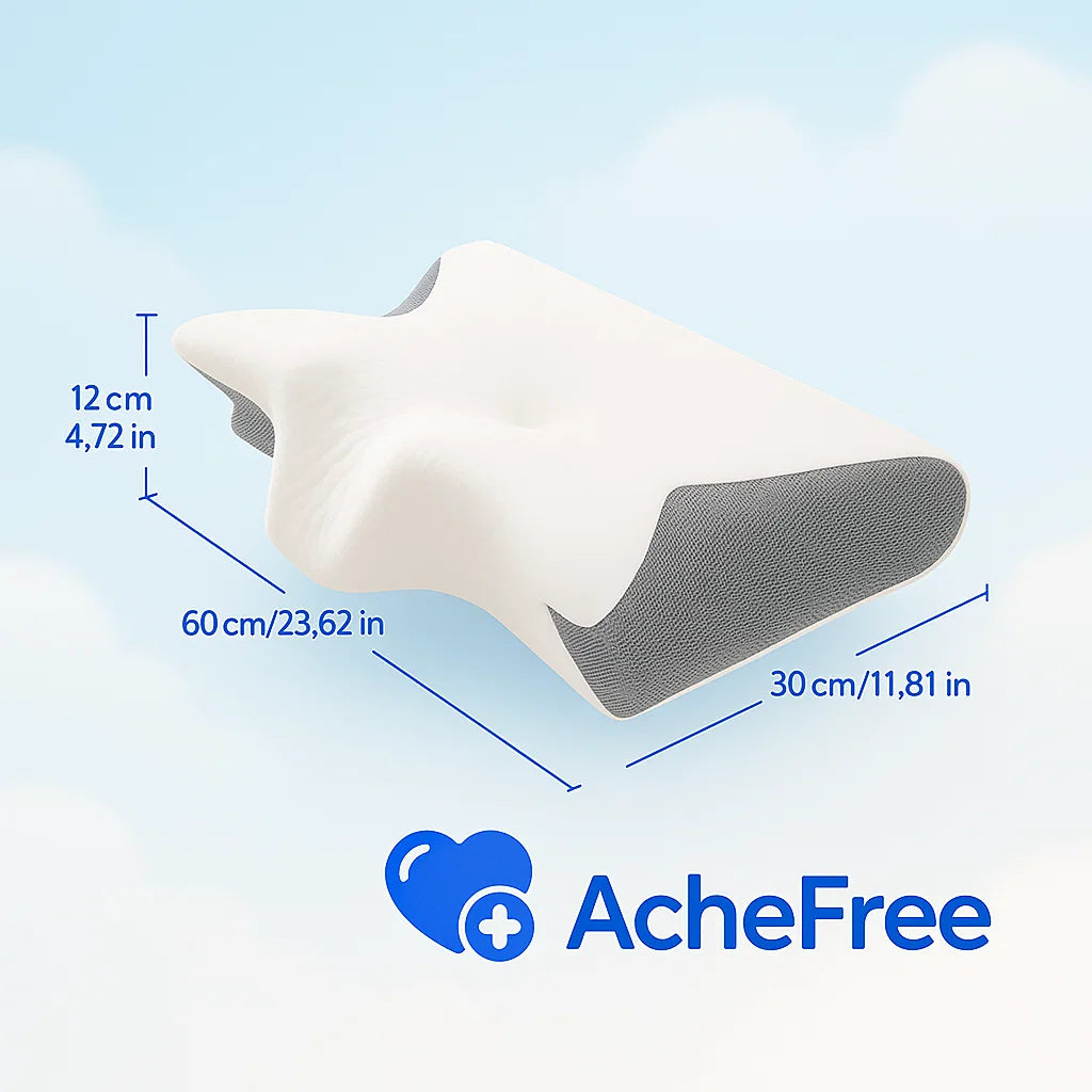 AcheFree™ Ergonomic Butterfly Pillow
