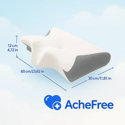 AcheFree™ Ergonomic Butterfly Pillow